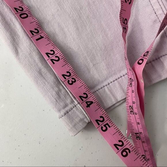 ANTHRO | Pilcro & the Letterpress, stet Fit ankle cropped Jeans lt. purple sz 29 - Picture 7 of 10
